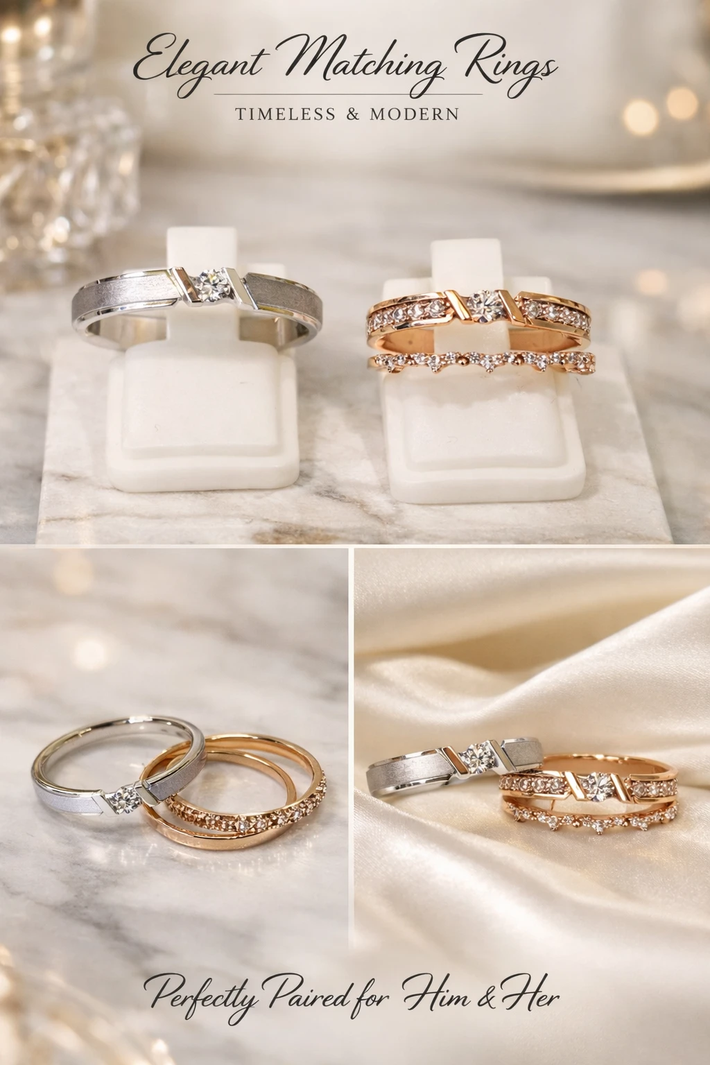 14K 옐로우골드 커플링 - 클래식 디자인